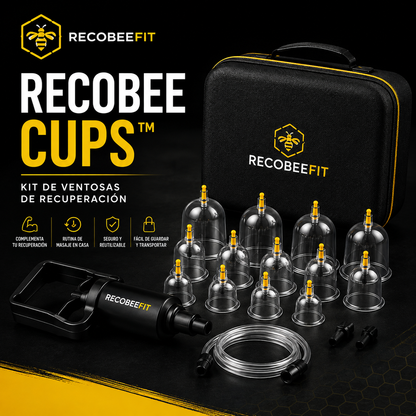 RecoBee Cups™ | Kit de Ventosas de Recuperación